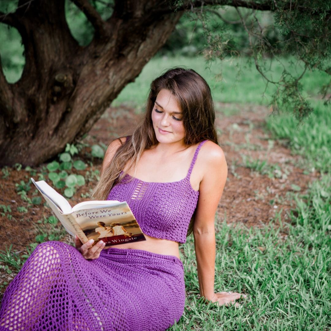 Free Crochet Pattern: Crochet Skirt and Crop Top