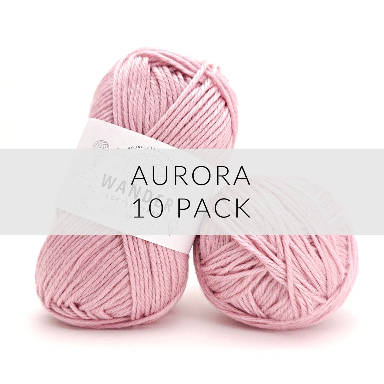10 Pack Wander Acrylic Yarn Yarn FurlsCrochet Aurora