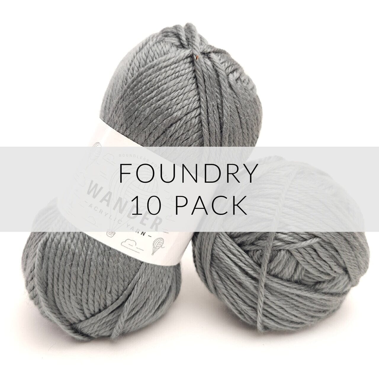 10 Pack Wander Acrylic Yarn Yarn FurlsCrochet Foundry 