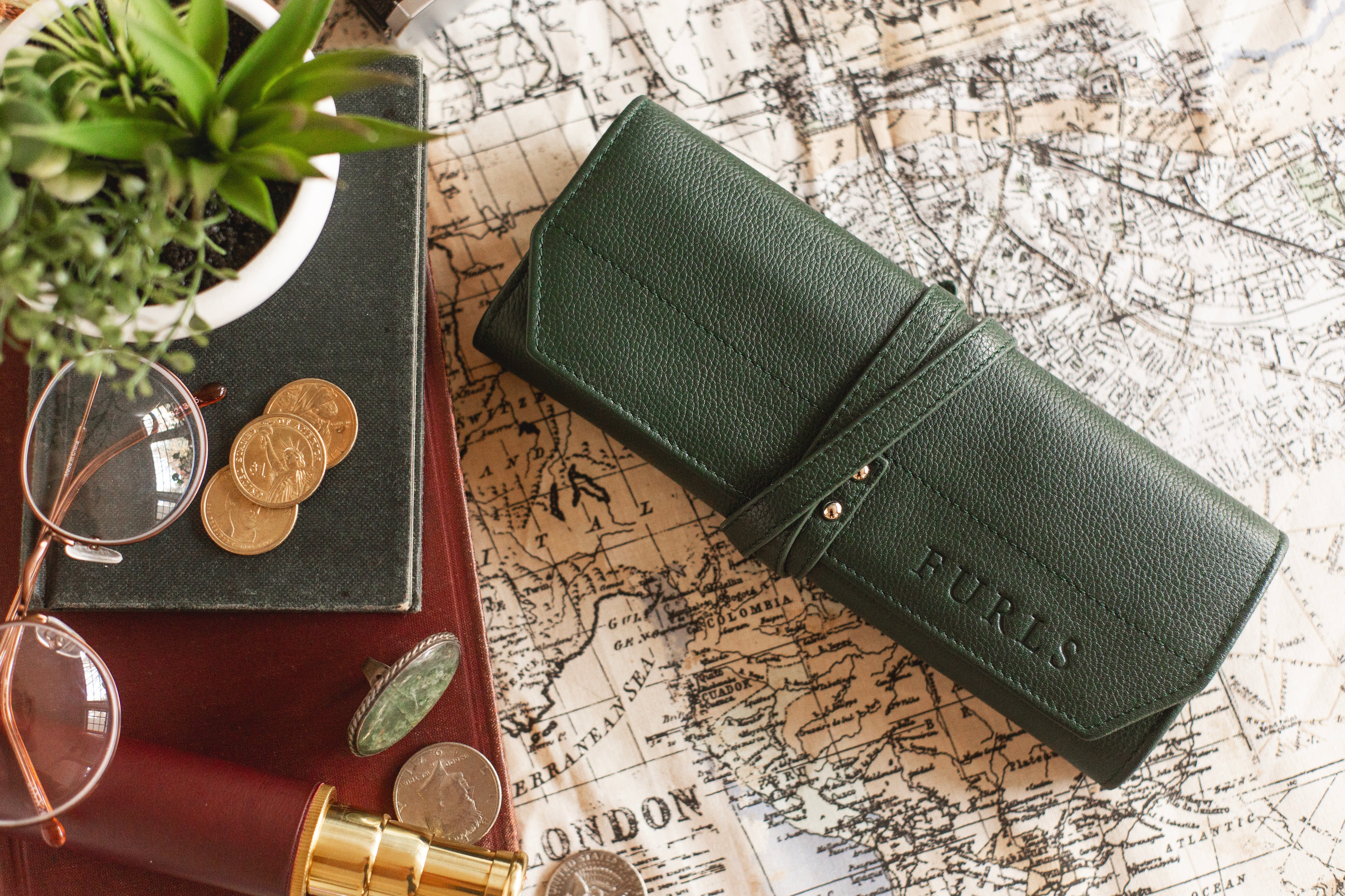 Venture Leather Travel Roll – Crochet Hook Organizer – FurlsCrochet