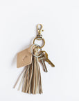 Darcy Leather Tassel Keychain Gift With Purchase FurlsCrochet