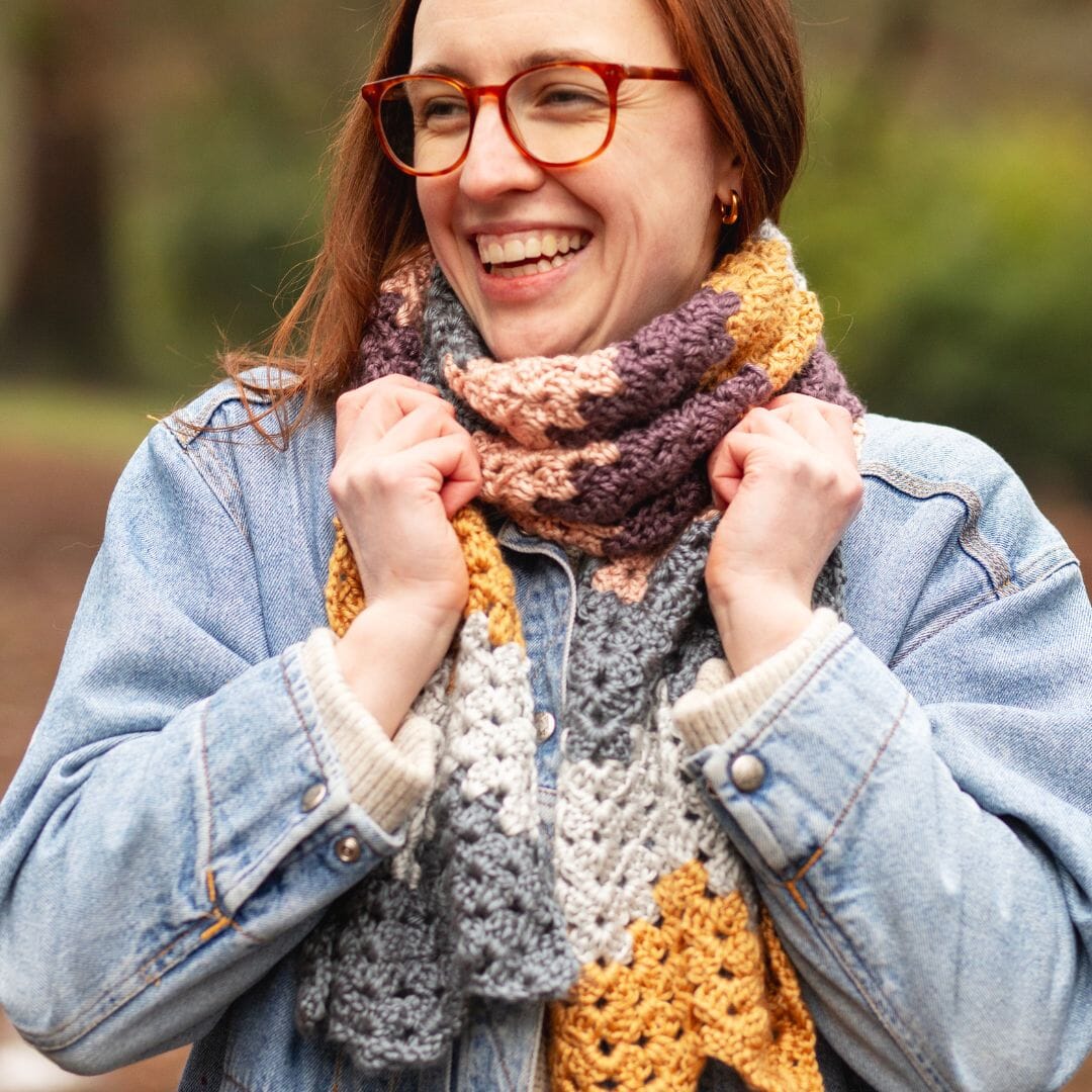 It's My Birthday Shawl Wander Kit Wander Pattern Kit FurlsCrochet