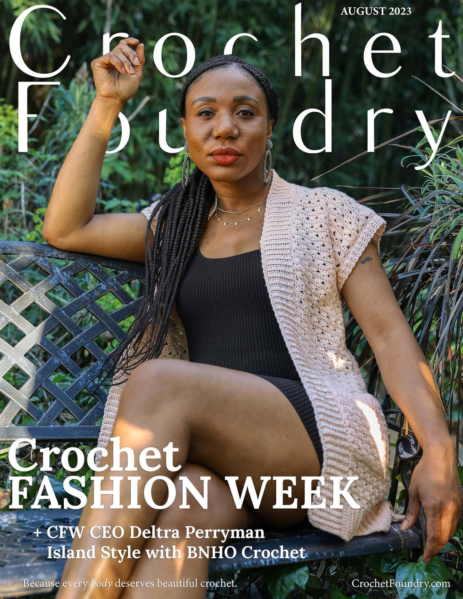 Summer 2023 Crochet Foundry Digital Magazine Digital Pattern Furls