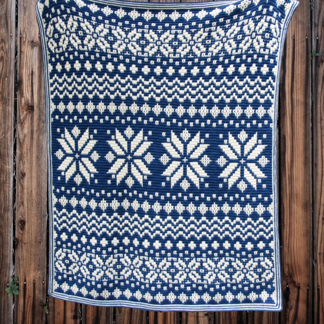 Nordic Star Blanket Wander Kit Wander Pattern Kit FurlsCrochet 