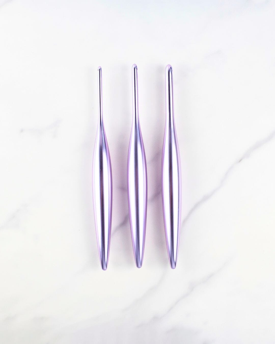 Lilac Streamline Metal Crochet Hook – FurlsCrochet