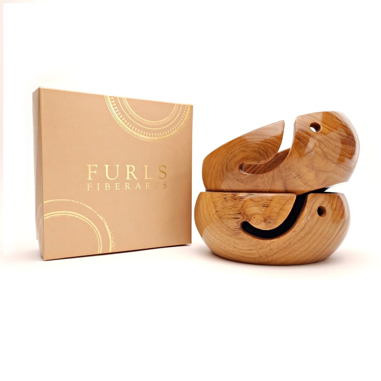 Furls Fiberarts Wooden Yarn Bowl Giveaway! - Repeat Crafter Me