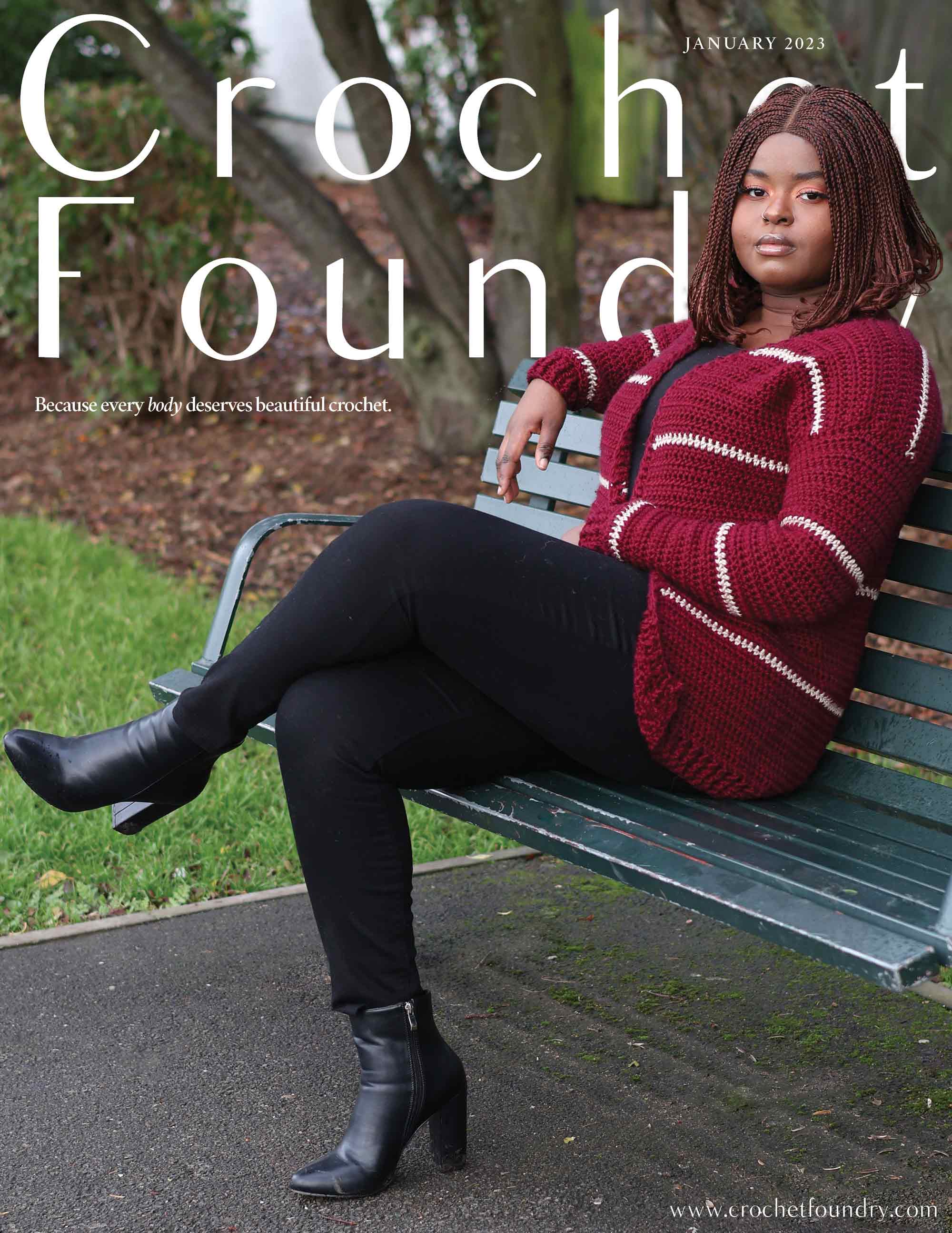 Crochet Foundry Digital Magazine Digital Pattern Furls January 2023 Digital Magazine