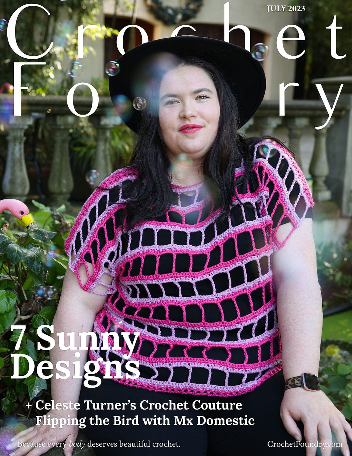 Crochet Foundry Digital Magazine Digital Pattern Furls July 2023 Digital Magazine