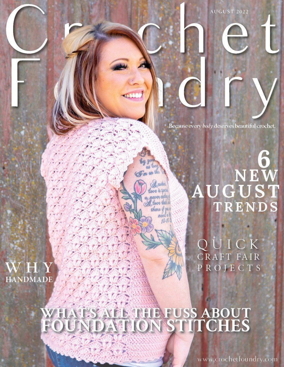 Crochet Foundry Digital Magazine Digital Pattern Furls August 2022 Digital Magazine