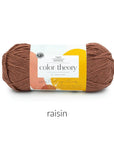 Lion Brand Yarn Color Theory Yarn FurlsCrochet Raisin 