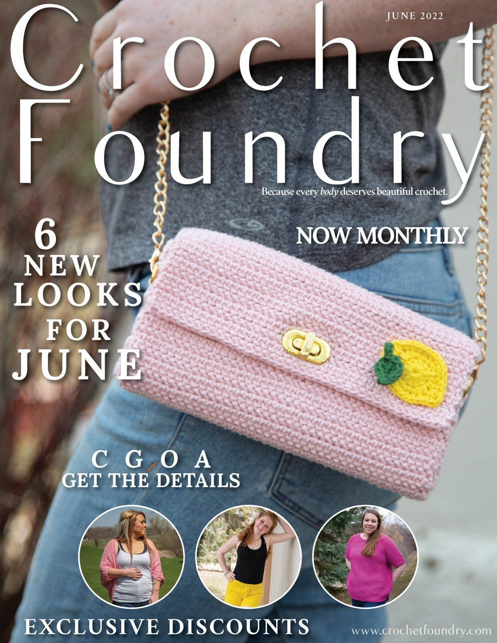 Crochet Foundry Digital Magazine Digital Pattern Furls June 2022 Digital Magazine
