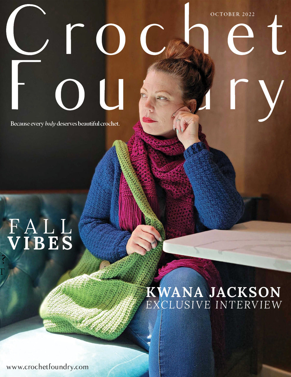 Crochet Foundry Digital Magazine Digital Pattern Furls October 2022 Digital Magazine
