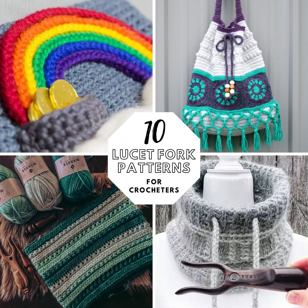 10 Lucet Fork Crochet Patterns