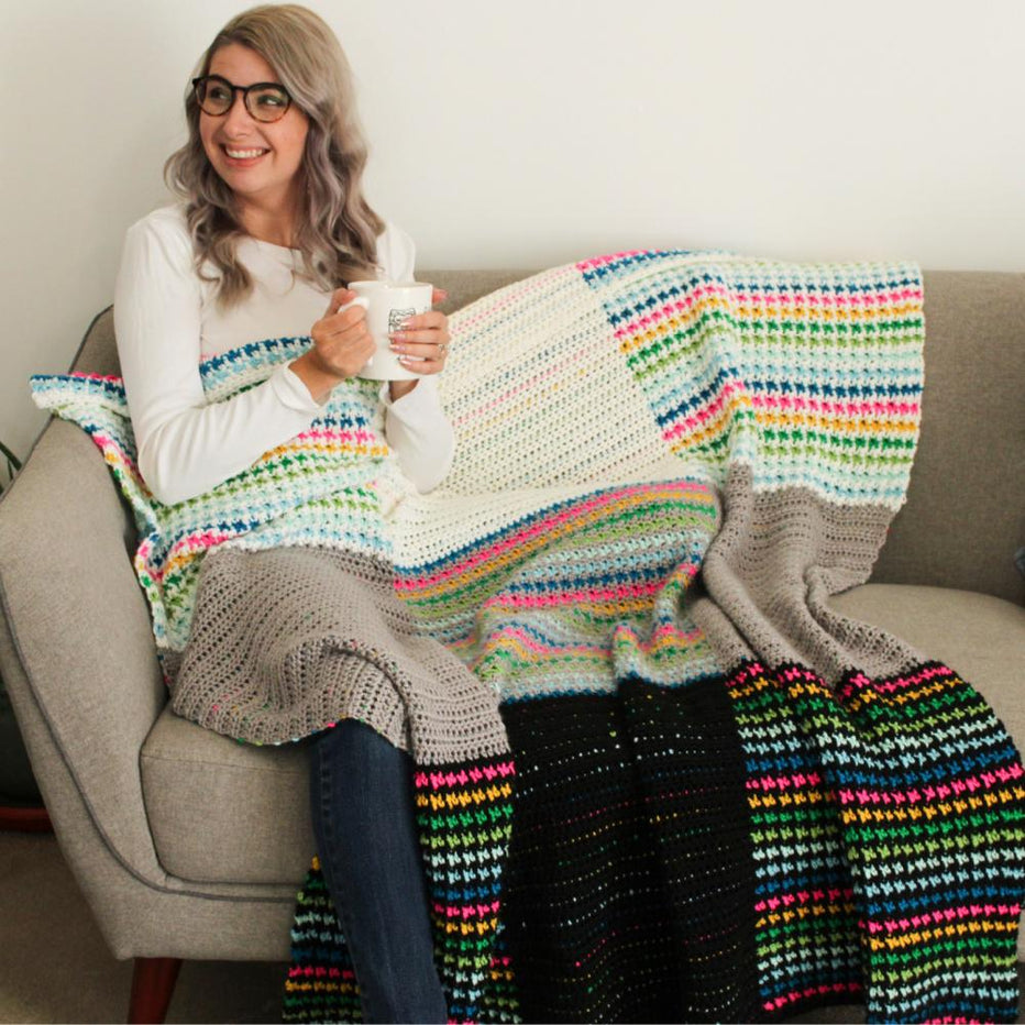 Free Crochet Blanket Pattern - Parielle Throw – FurlsCrochet