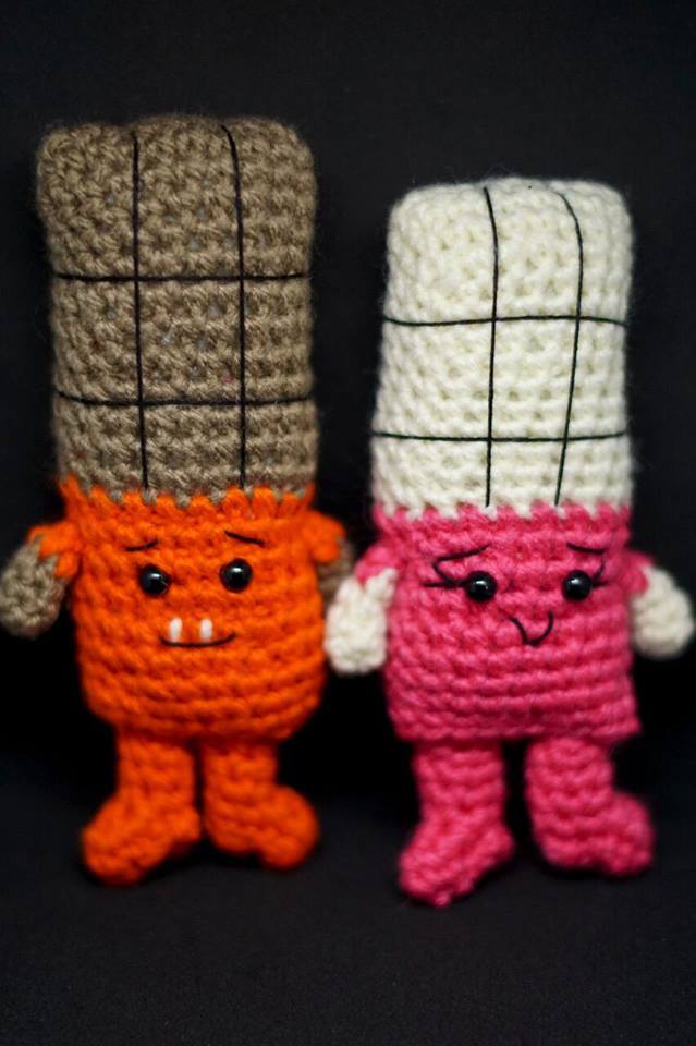 October Amigurumi Sweet and Scary Treats CAL - Part 2 Frankenstein Popsicle