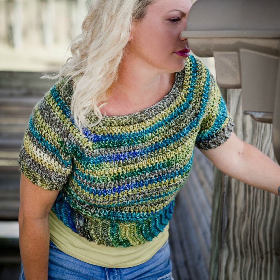 Free Crochet Pattern: Sightseer Crop Top