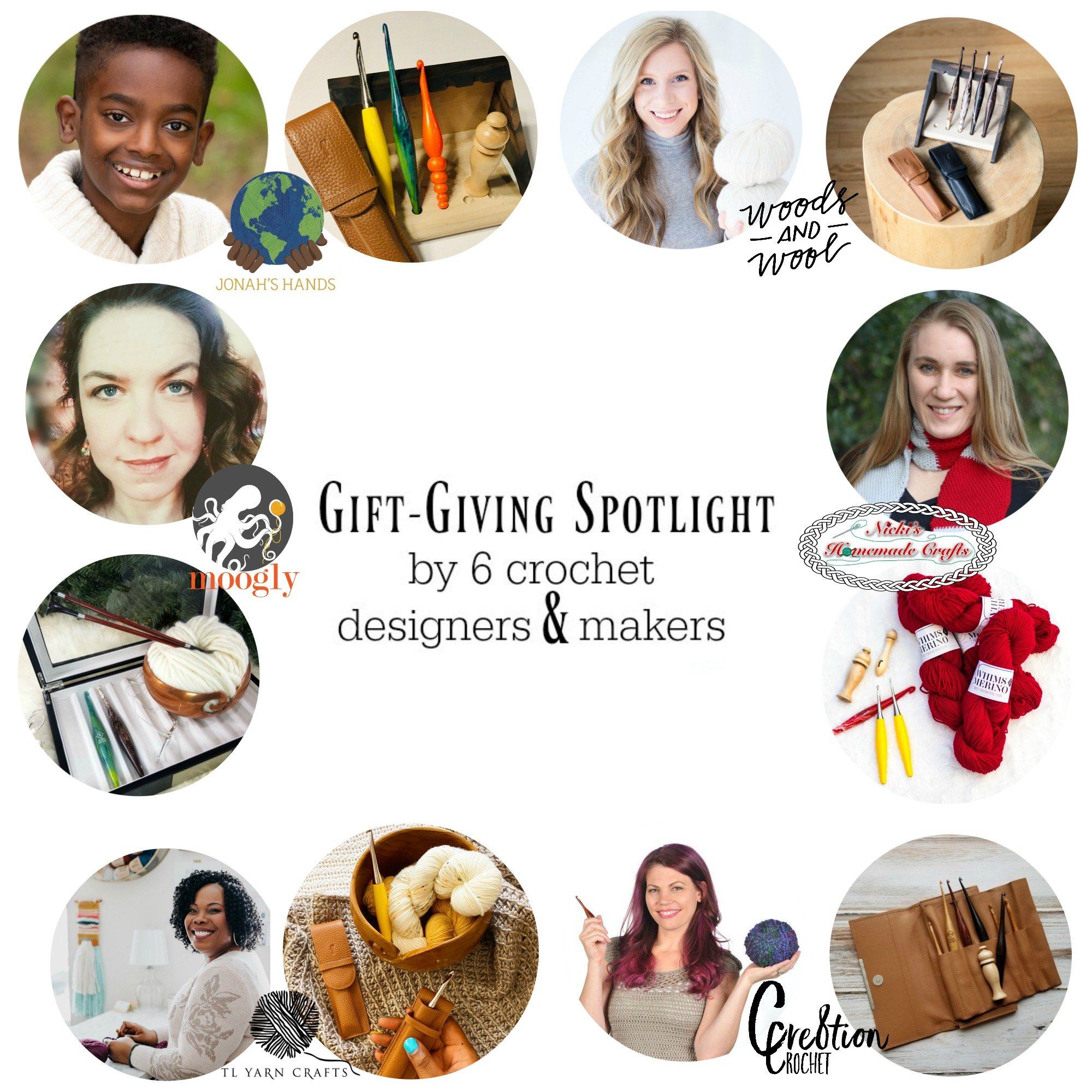 Gift Giving Spotlight by 6 Crochet Designers and Makers