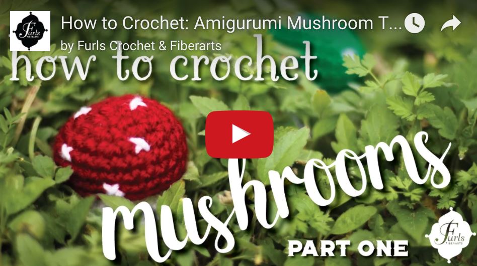 Learn amigurumi basics with a cute little mushroom [January Amigurumi CAL Stitch Tutorial]