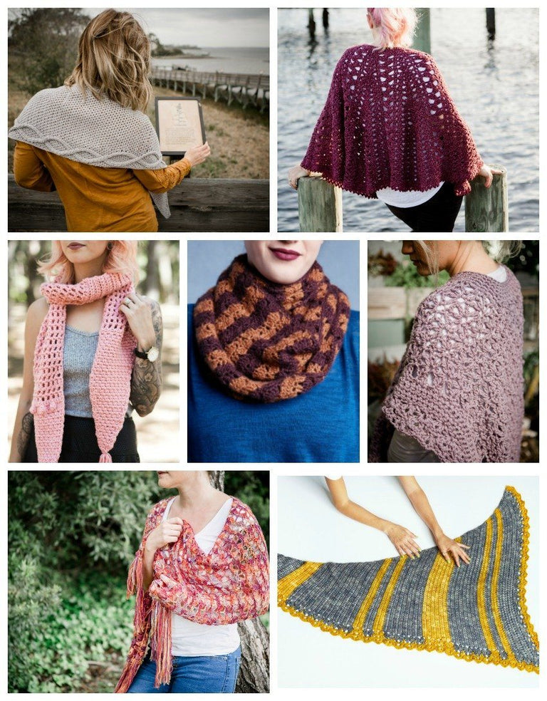 Shawl and Scarf Crochet Patterns - Seven free crochet patterns for ...