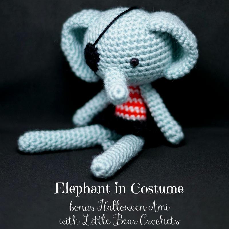 Halloween Amigurumi CAL Elephant In Costume Week Two