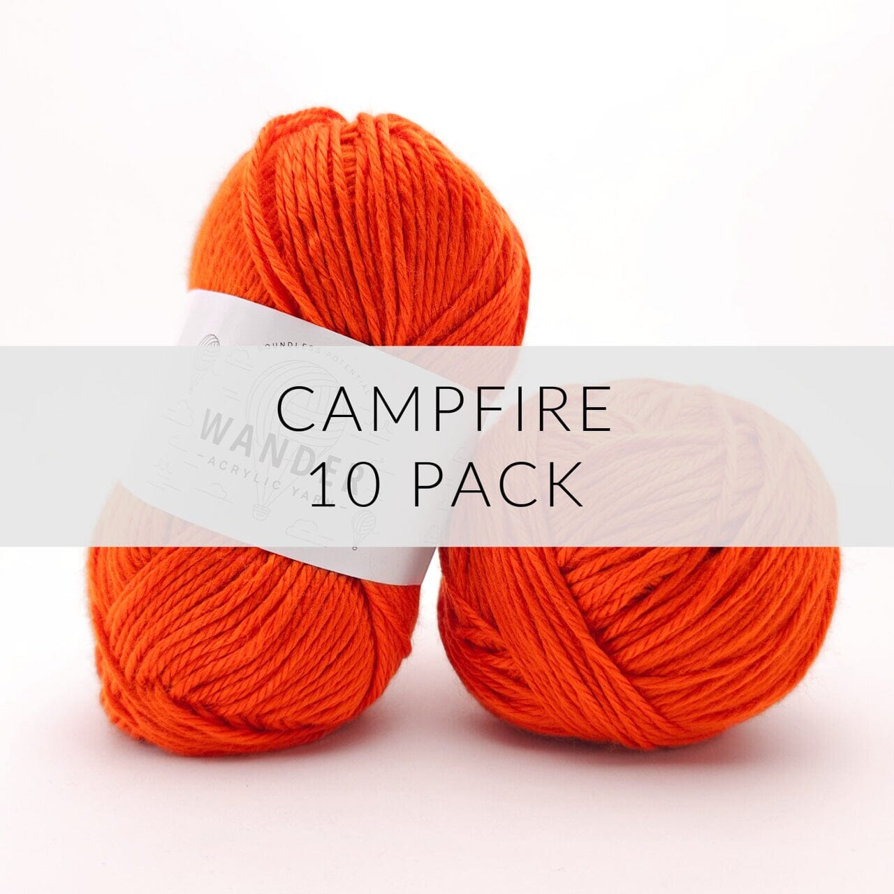 10 Pack Wander Acrylic Yarn Yarn FurlsCrochet Campfire 
