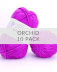 10 Pack Wander Acrylic Yarn Yarn FurlsCrochet Orchid 