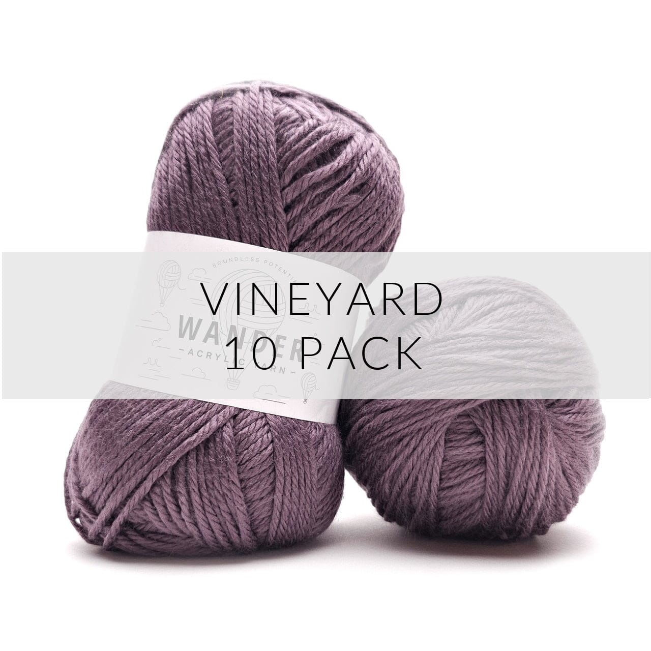 10 Pack Wander Acrylic Yarn Yarn FurlsCrochet Vineyard 