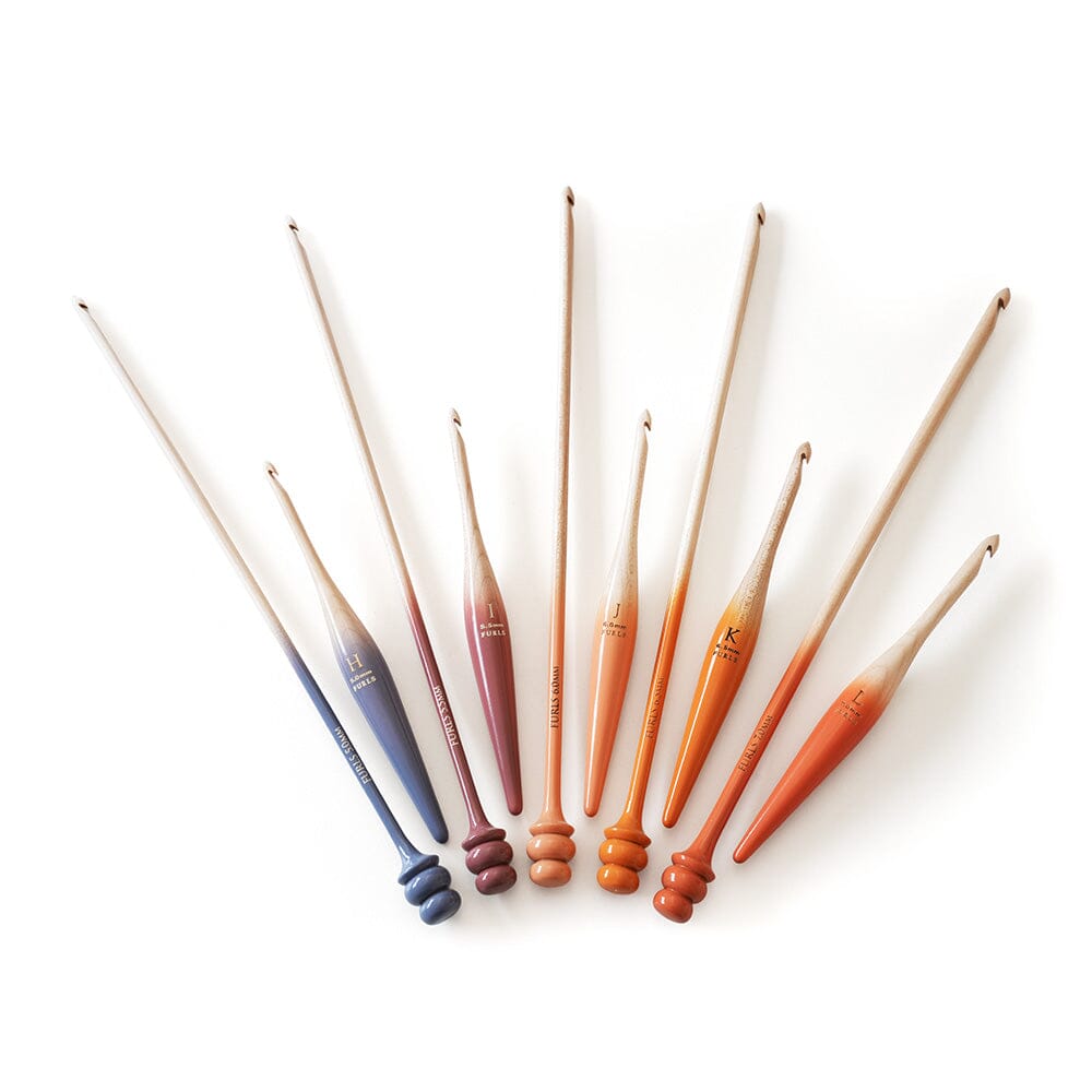 Autumn Fade Streamline® Wood Crochet Hooks Streamline Wood FurlsCrochet 