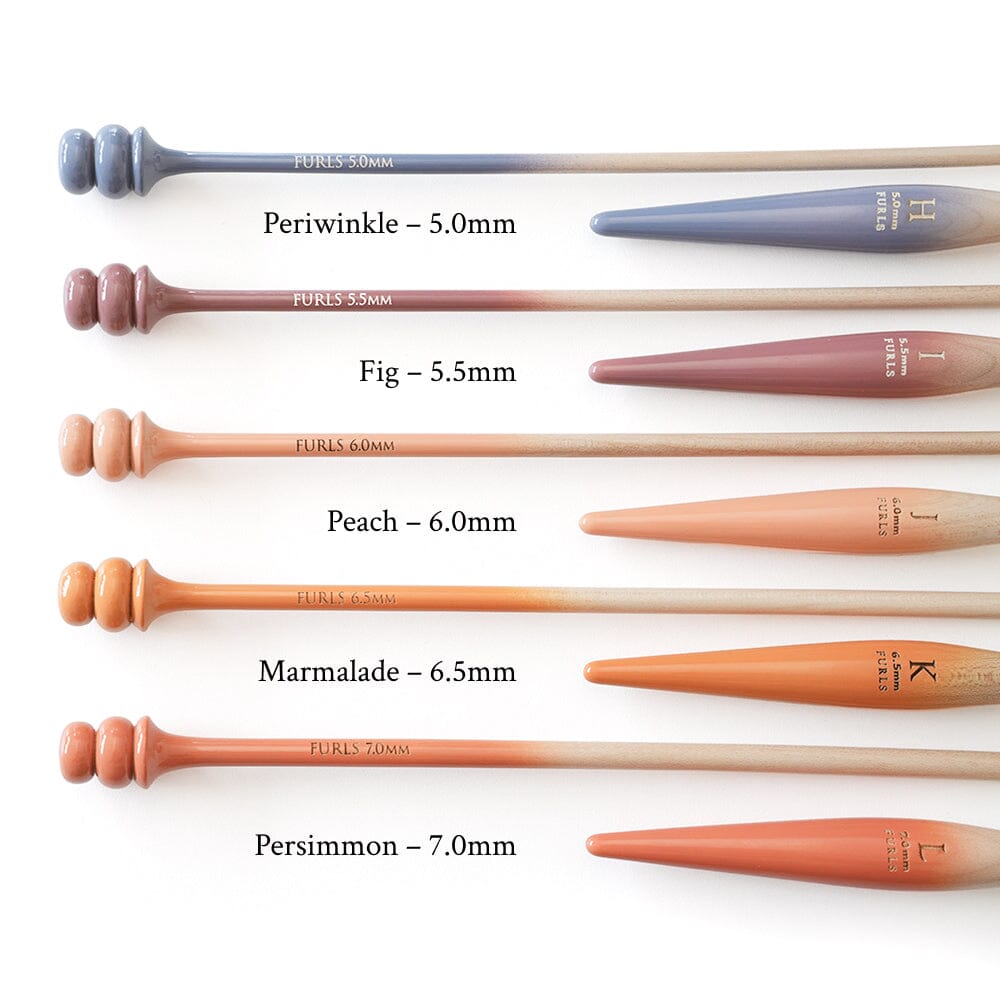 Autumn Fade Streamline® Wood Crochet Hooks Streamline Wood FurlsCrochet 