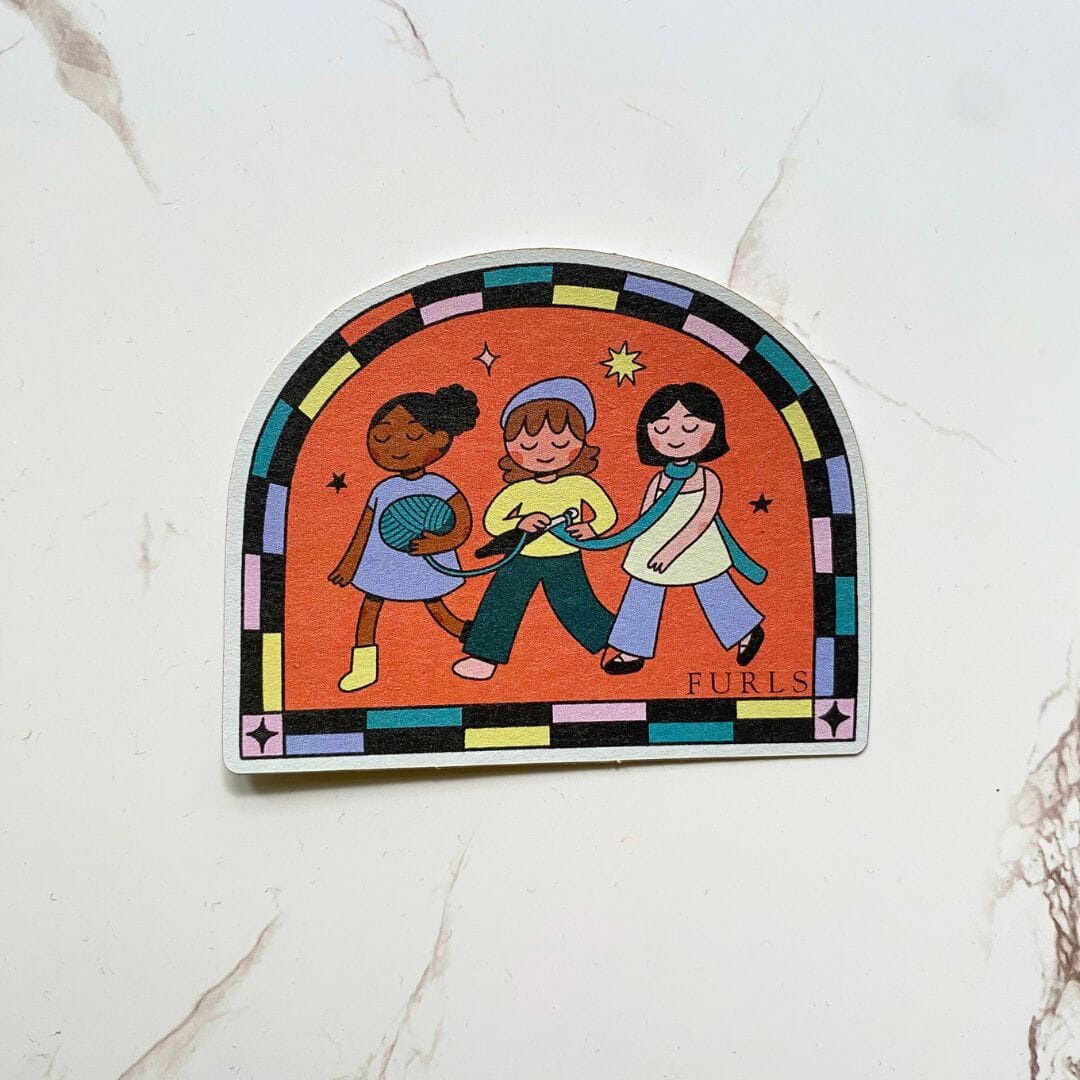 Earth Day Sticker 2026 General Merchandise FurlsCrochet 