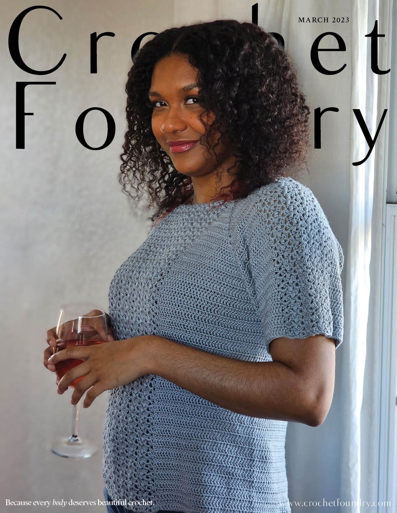 Spring 2023 Crochet Foundry Digital Magazine Digital Pattern Furls 