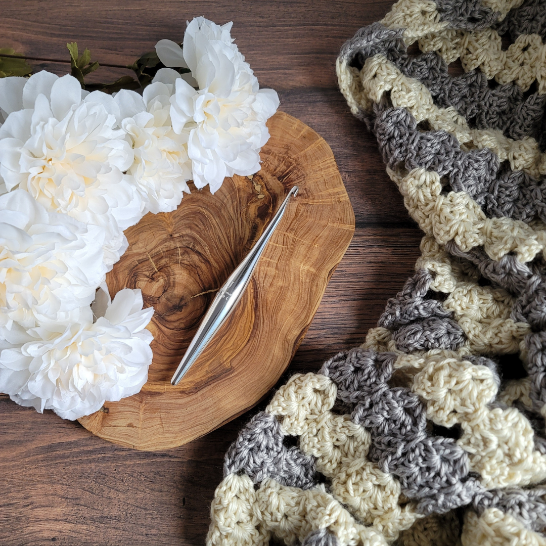 Jumbo Laurel Wood Crochet Hook  Furls Crochet – FurlsCrochet