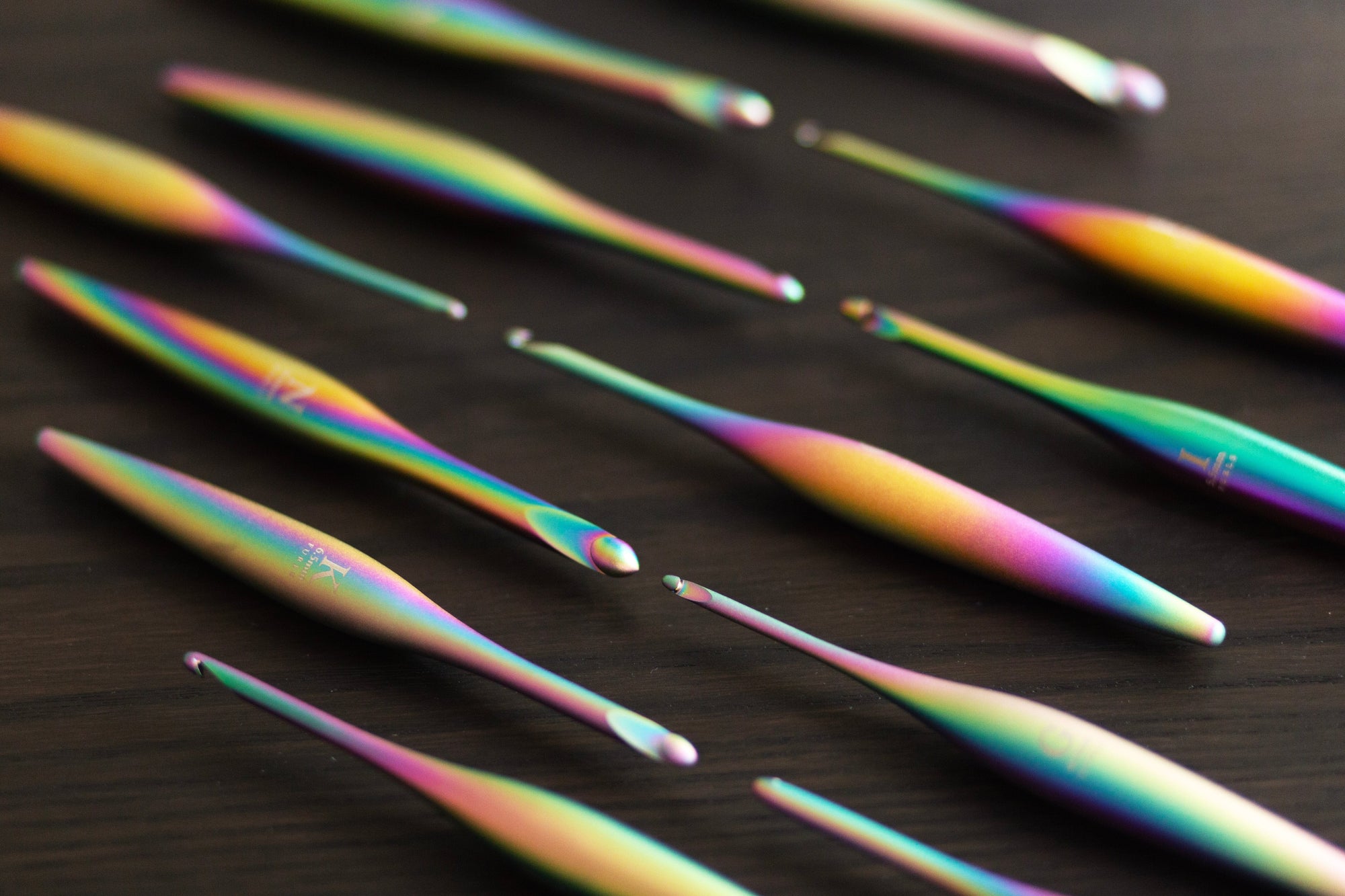 Aura Streamline Metal Crochet Hooks