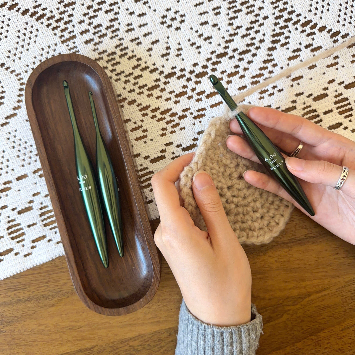 Hemlock Streamline® Metal Crochet Hooks Streamline Metal FurlsCrochet 