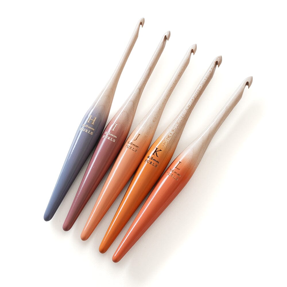 Autumn Fade Streamline® Wood Crochet Hooks Streamline Wood FurlsCrochet 