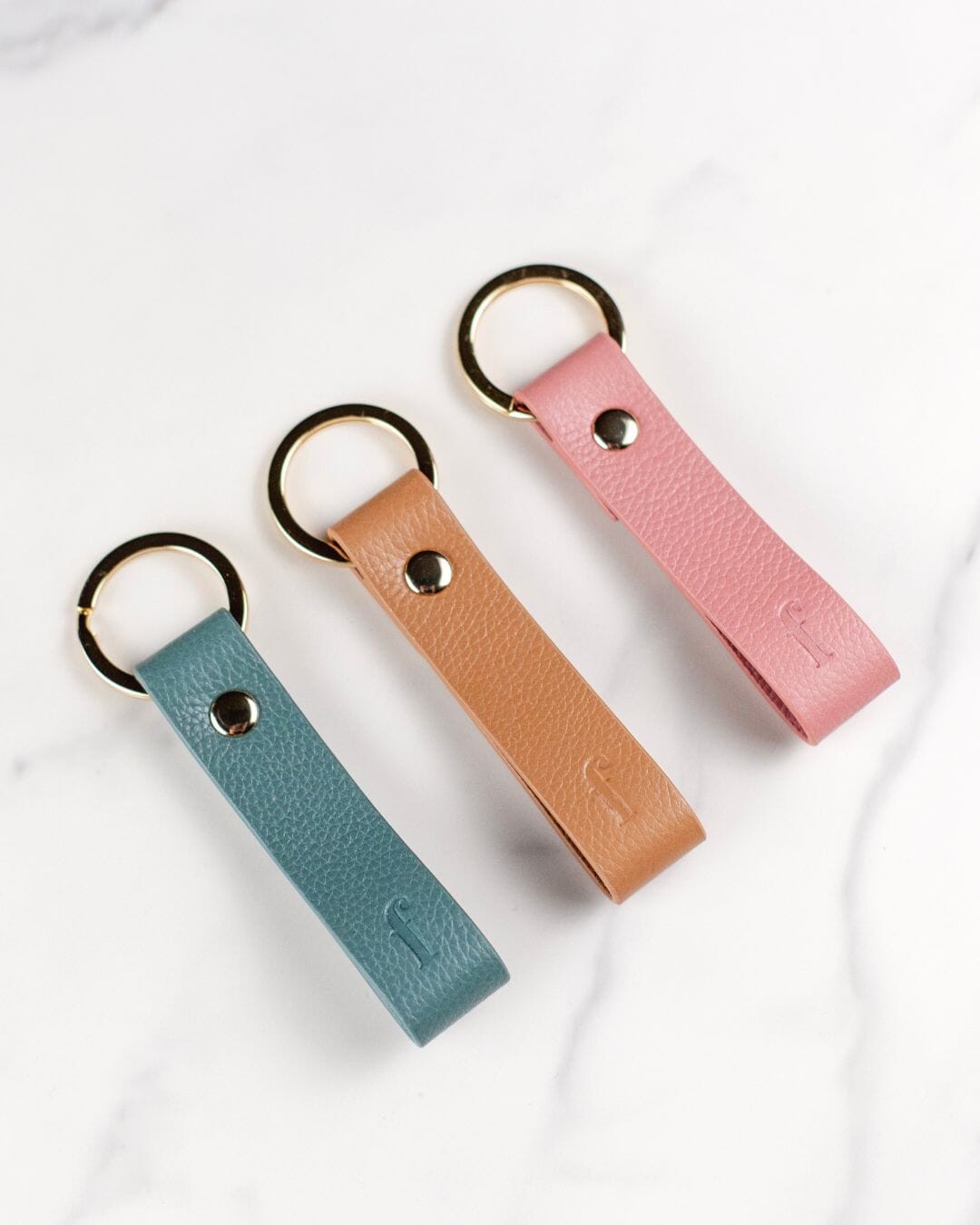 Amity Leather Keychain General Merchandise FurlsCrochet 