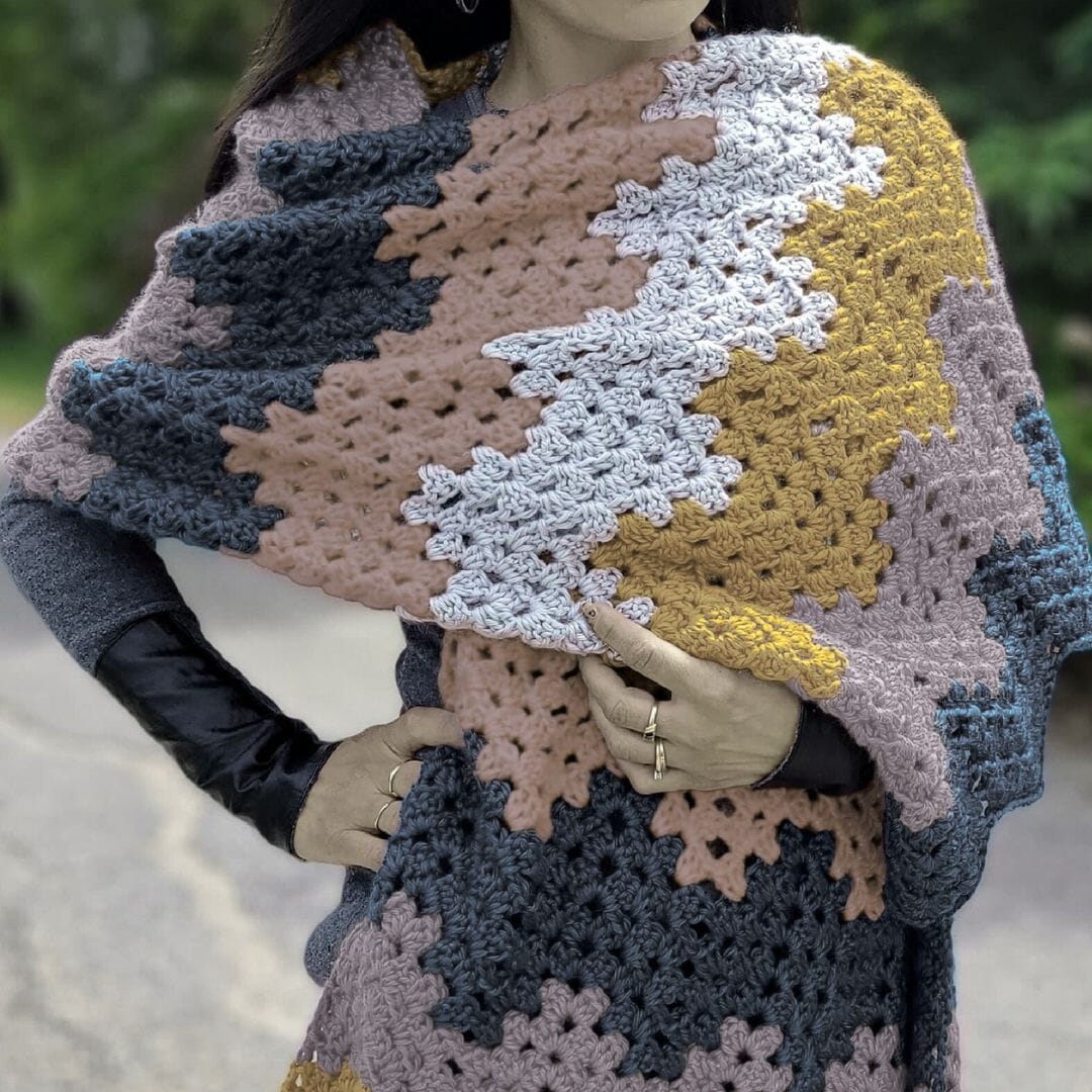 It&#39;s My Birthday Shawl Wander Kit Wander Pattern Kit FurlsCrochet 