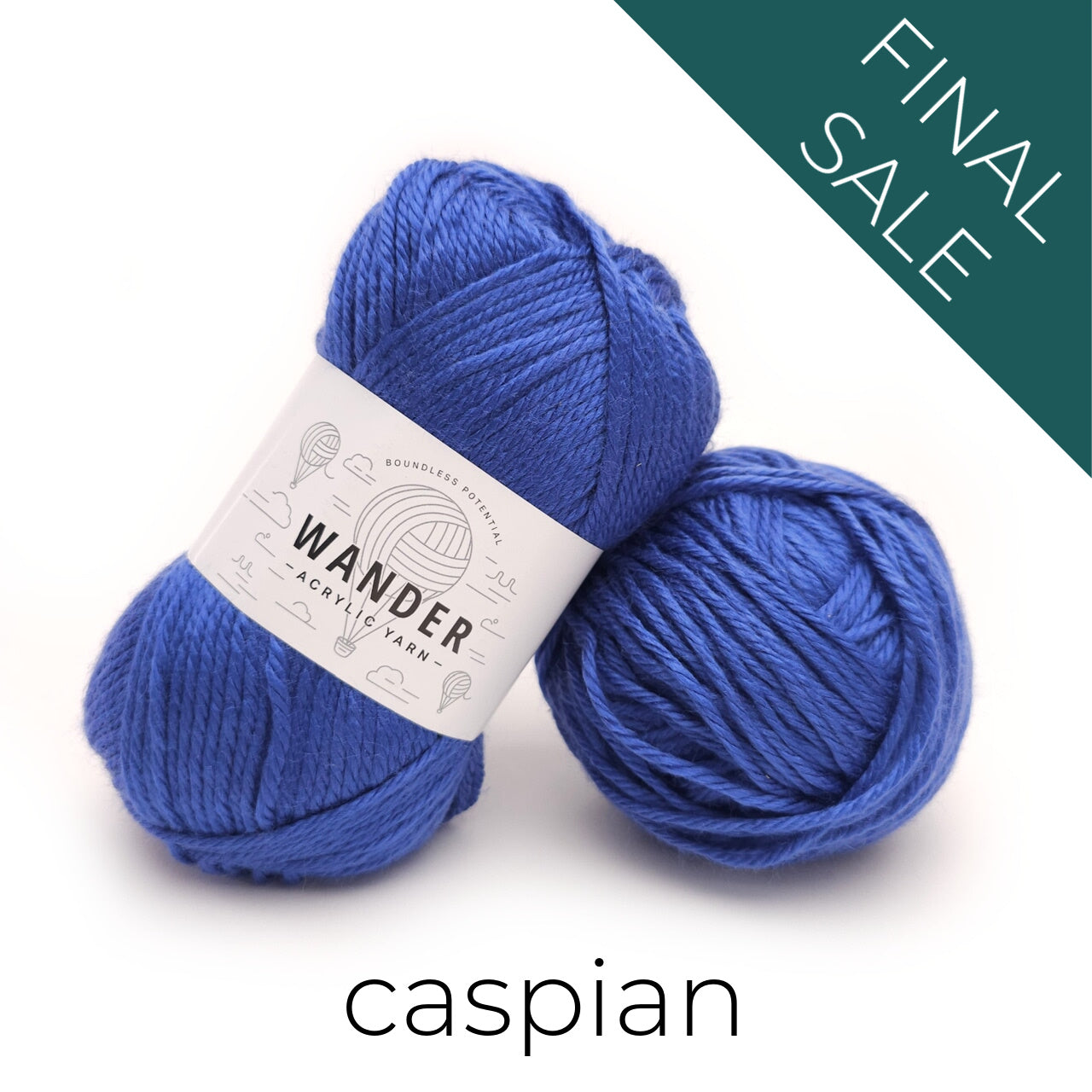 Discontinued Wander Acrylic Yarn Yarn FurlsCrochet Caspian