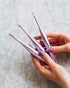 Lilac Streamline Metal Crochet Hook Streamline Metal FurlsCrochet 