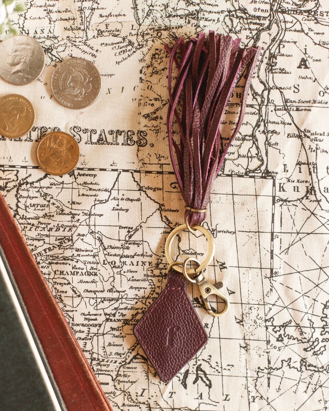 Special Edition Darcy Leather Tassel Keychain – FurlsCrochet
