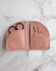 Thread & Maple Leather On the Go Travel Accessories FurlsCrochet Rose 