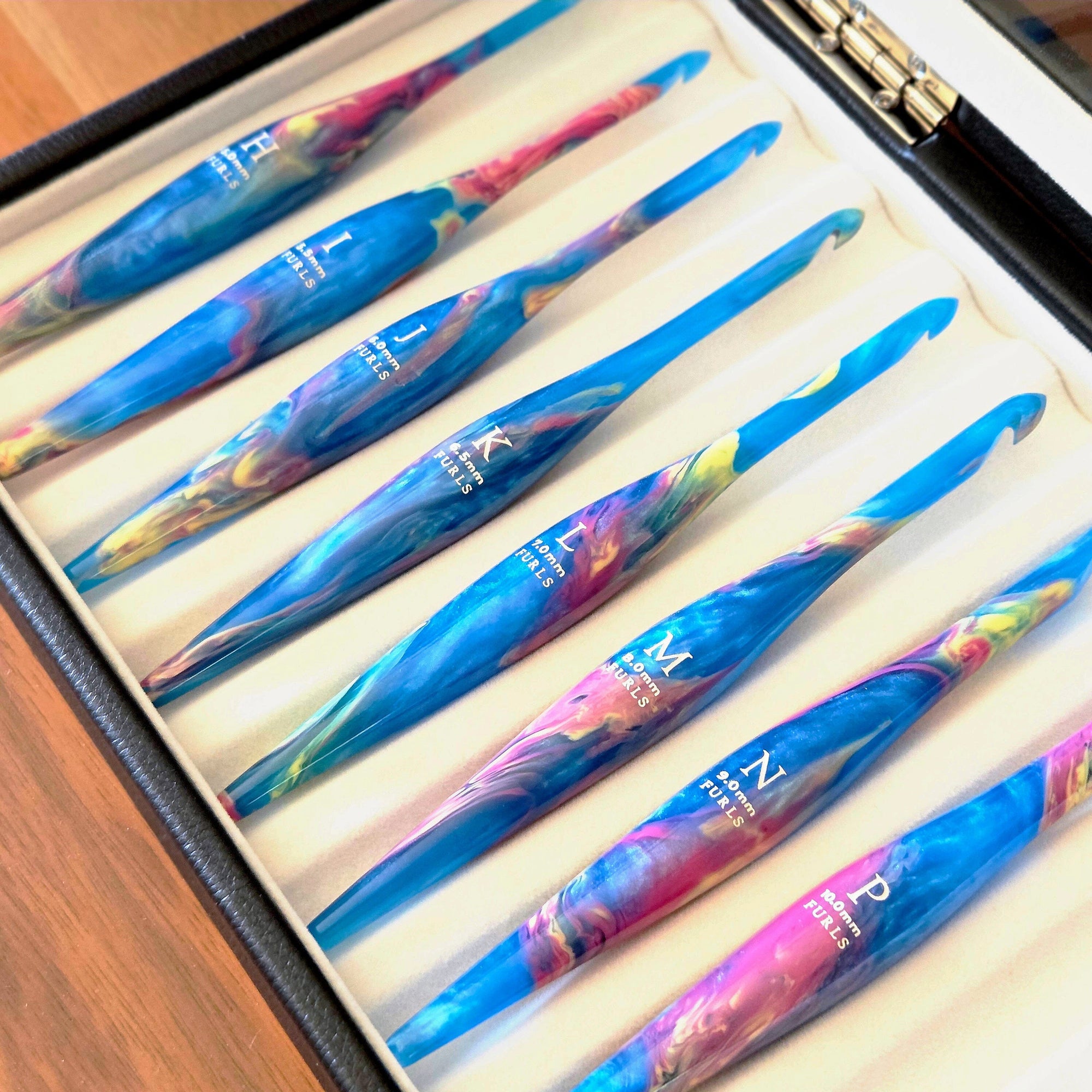 Stratosphere Streamline® Resin Crochet Hook Streamline Resin FurlsCrochet 