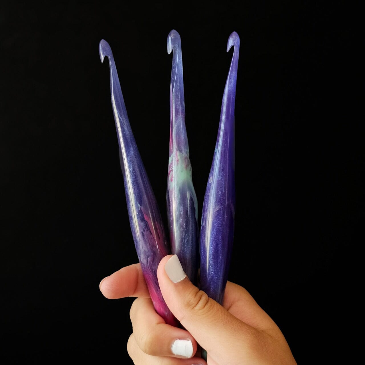 Furls wood and colored acrylic crochet hooks - limited supply! - Jessie At  Home