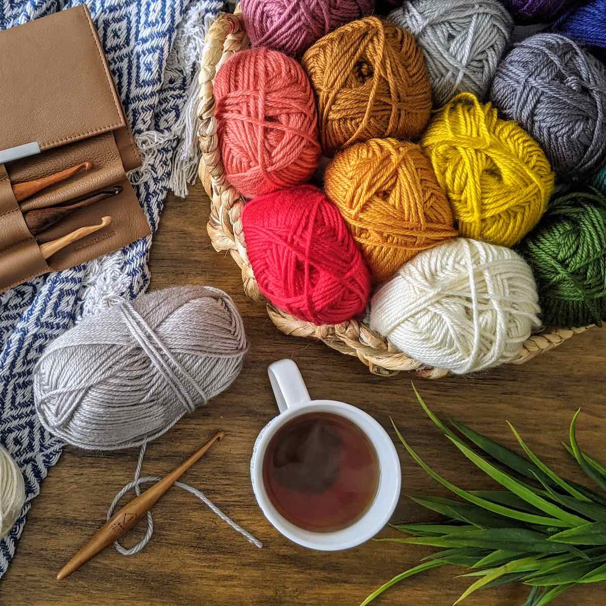 Dioche Hook , Knitting Needle, Wooden Crochet Hooks Furls Crochet Hooks  Crochet Hook, For Mom For Wife For Girlfriend For Girls 