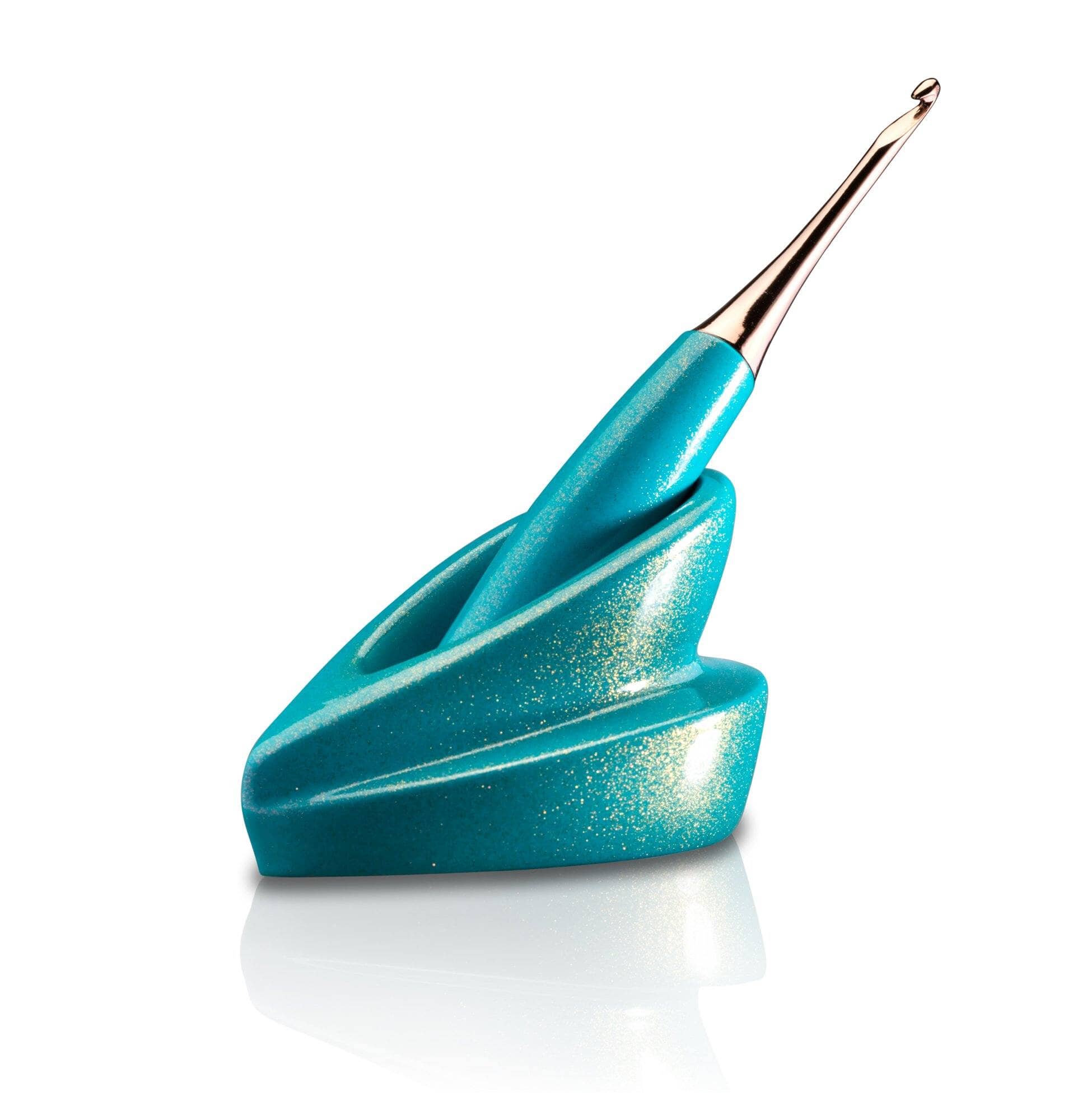 Turquoise Odyssey Single Hook Stand Accessories FurlsCrochet 