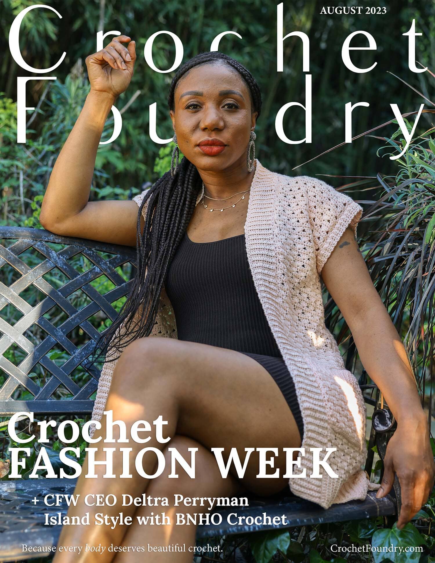 Crochet Foundry Digital Magazine Digital Pattern Furls August 2023 Digital Magazine 