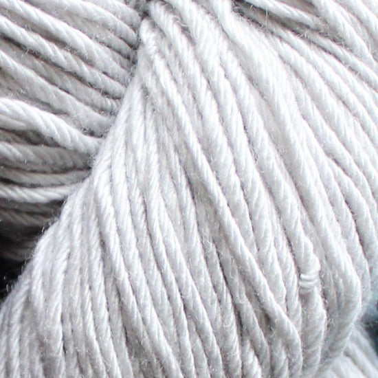 Whims Merino Crochet Yarn - Superwash Merino and Nylon Test Yarn FurlsCrochet DK Light Grey 
